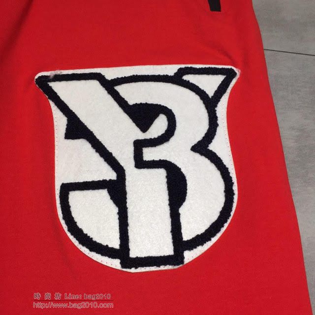 Y-3運動褲 19春夏最新薄款 Y-3紅色男士休閒長褲  tzy1747